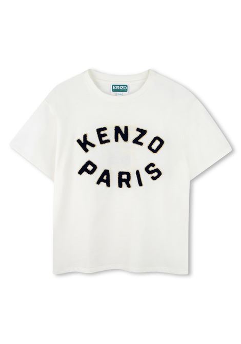 T-shirt con stampa KENZO KIDS | K61508117